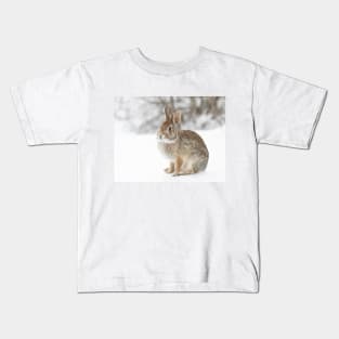 Eastern Cottontail bunny Kids T-Shirt
